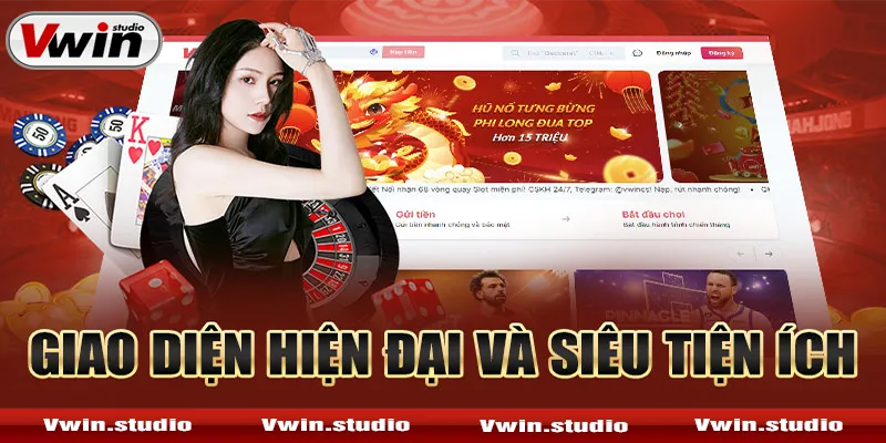 Hệ thống trò chơi siêu hấp dẫn tại Vwin